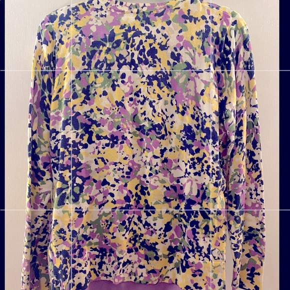 Bight Floral Cardigan, Large - Picture 2 of 3